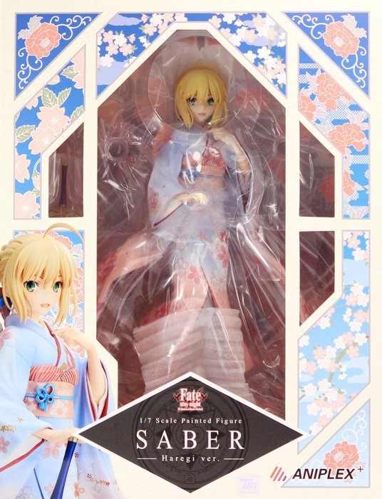 Fate/Saber 晴着ver. 1/7 フィギュア アニプレックス セイバー 晴着ver. 1/7スケール