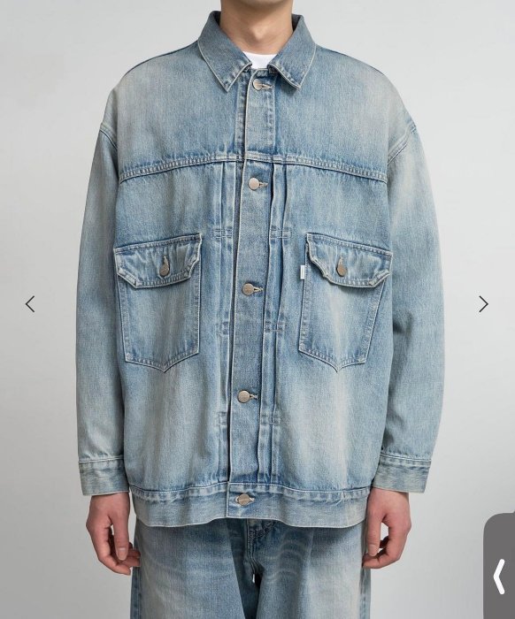 【新品・未使用】Selvage Denim Jacket-LIGHT FADE- Graphpaper * Selvage Denim Jacket LIGHT FADE(2色展開) | public