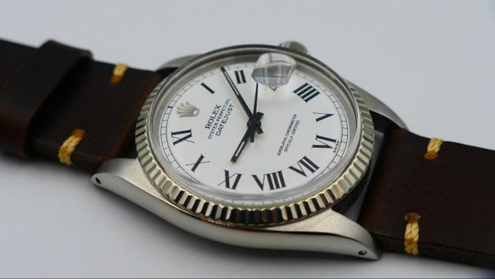 【美好時光】停產逸品ROLEX 1601罕見buckley印刷大羅馬面盤美品!RSC洗油保養完成!( 16014 16234參考)