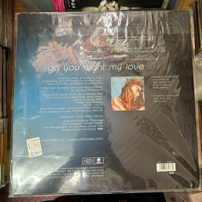 CoCo Lee Do You Want My Love 12インチ レコード CoCo Lee – Do You Want My Love – Vinyl (12