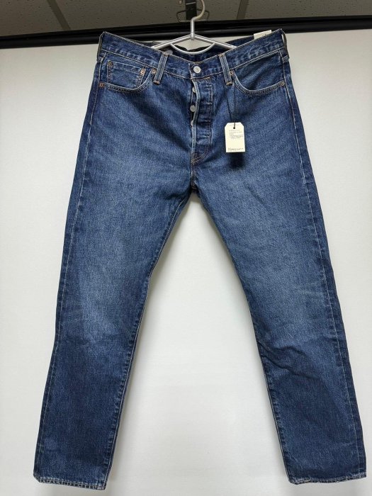 Levis 501ST 頂級赤耳 精工深藍染水洗 貨號：28894-0253 W34 特殊R標
