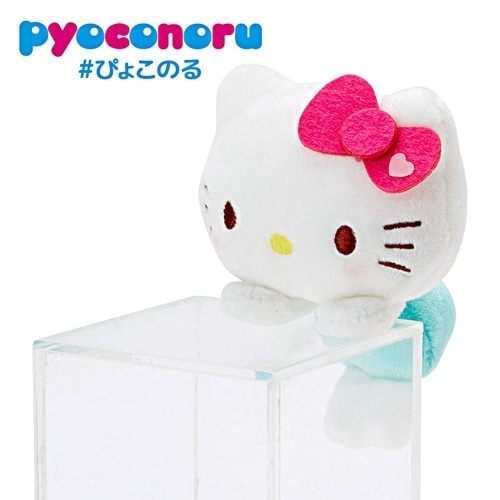 【震撼精品百貨】Hello Kitty 凱蒂貓~日本Sanrio三麗鷗KITTY 絨毛pyoconoru趴妞妞玩偶#00889