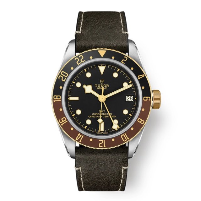 【玩錶交流】全新品 TUDOR 79833 79833MN 皮帶款 BLACK BAY GMT S&G 2025/1月