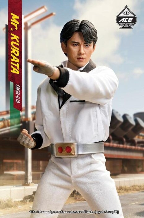 ACE TOYZ MR. KURATA 1/6 アクションフィギュア 南光太郎 全新Ace Toyz 1/6 假面騎士Black RX 南光太郎倉田哲夫Mr. Kurata