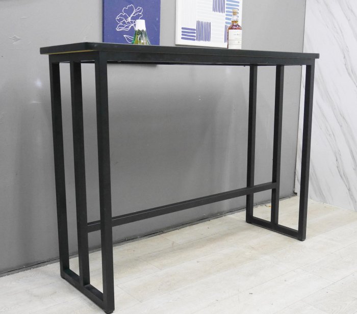 【台北二手家具】百豐悅 新北二手傢俱-二手 吧台桌 木紋色 161公分 高腳桌 餐桌 咖啡桌 新莊二手家具 士林二手家具