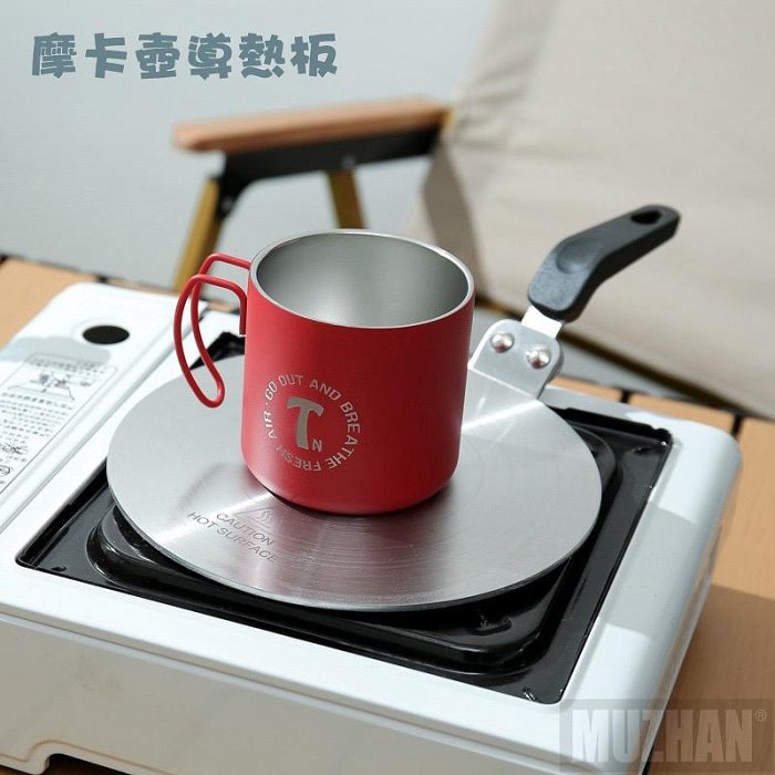 【沐湛咖啡】摩卡壺導熱板/解凍盤 電磁爐/瓦斯爐/卡式爐適用 預防鍋底燒黑 導熱均勻