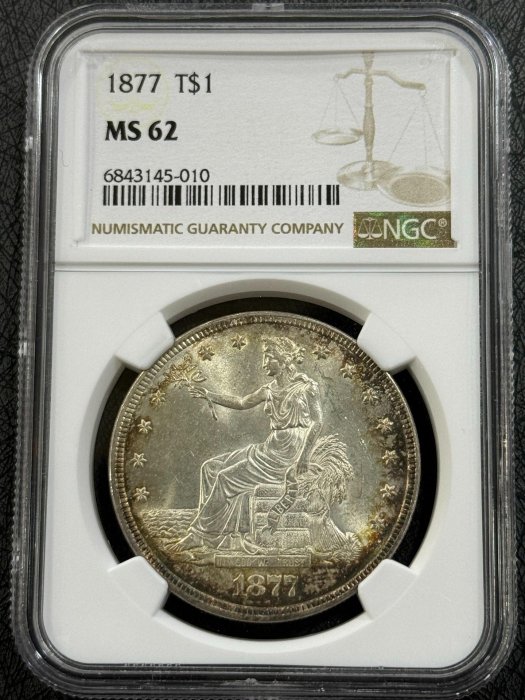 1901-S モーガン シルバー ダラー 1 ドル コイン - 希少年号 - NGC