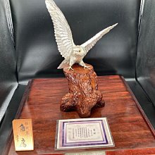 日本大淵光則參展的純銀白鷹，自日本頂級金銀器制作大淵銀器之手獨特的