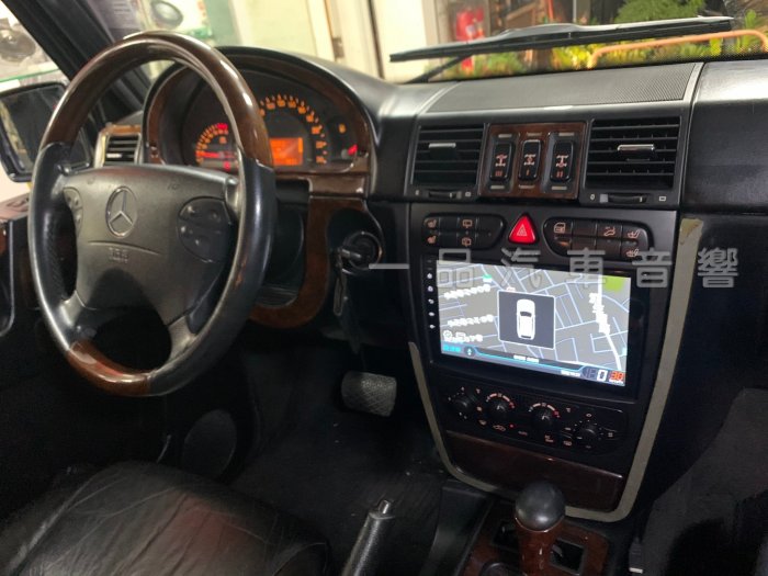 賓士 G-class W463 9吋專用安卓機.8核心 正版導航.藍芽.網路電視 G500 G55 G63