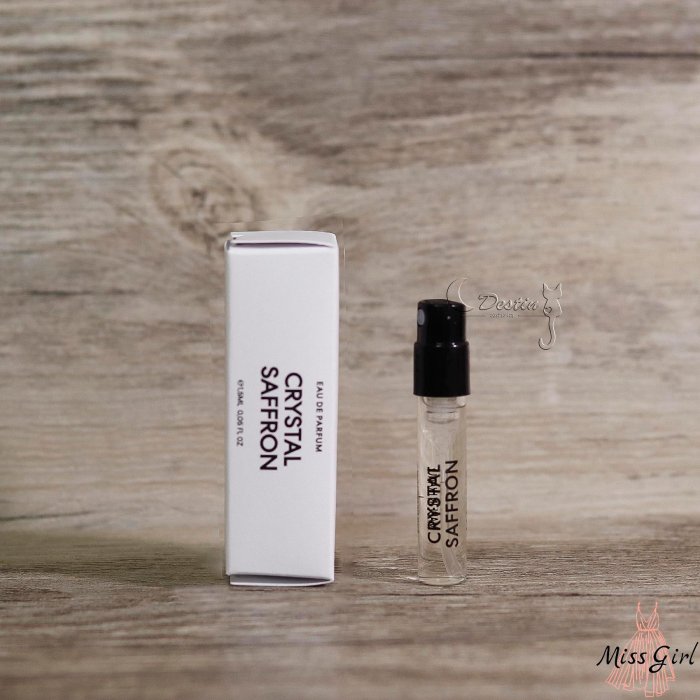 Matiere premiere 馬蒂埃 水晶番紅花 / 水晶藏紅 Crystal Saffron 淡香精 1.5ml-Miss girl