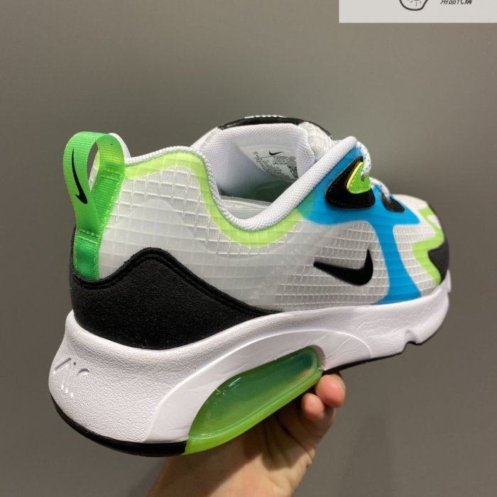 AND.】NIKE AIR MAX 200 SE 黑白藍綠氣墊慢跑運動休閒穿搭男款CJ0575 