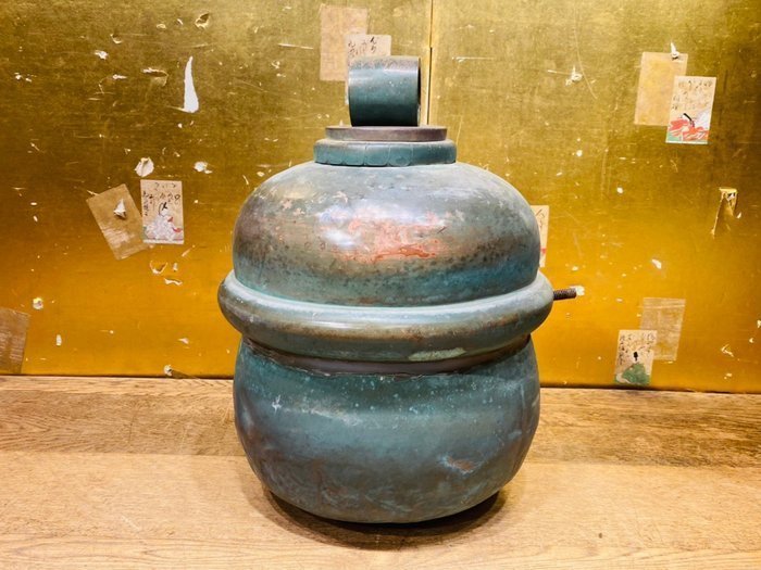 古銅製　大鈴 日本寺廟大鈴鐺丶老銅鈴丶（w38）下標前先看關於我| Yahoo拍賣