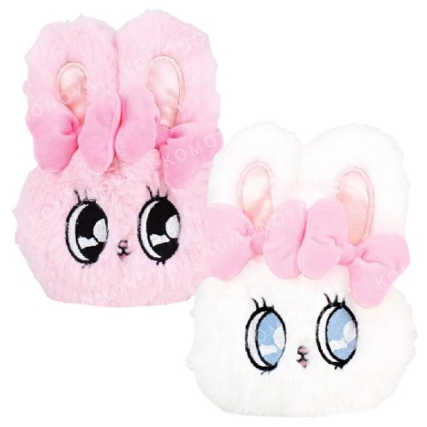 小禮堂 Esther Bunny 艾絲樂小兔 絨毛造型零錢包吊飾 (大臉款)