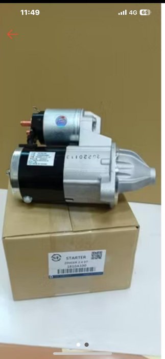 Zinger/Space gear. 得利卡/Freeca 噴射-啟動馬達(士林電機)