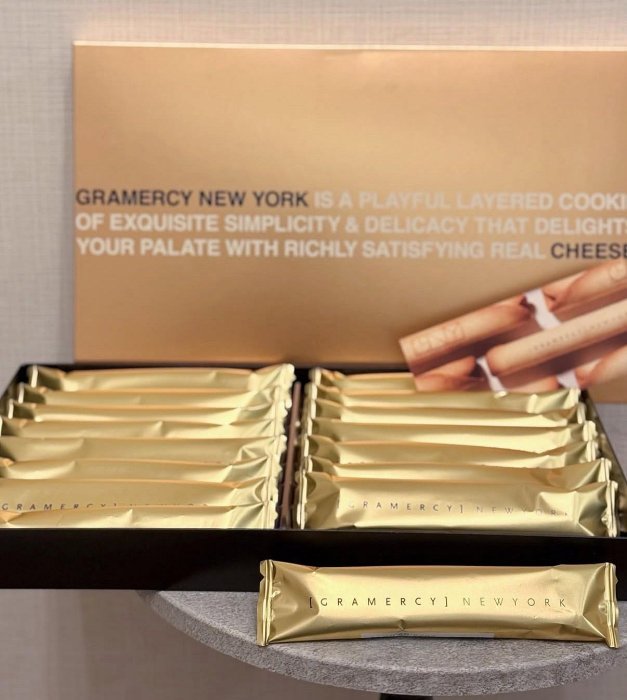 ＊日式雜貨館＊日本限定 排隊商品 GRAMERCY NEW YORK 紐約起司捲餅Gouda Cheese 香濃起司捲餅 24入
