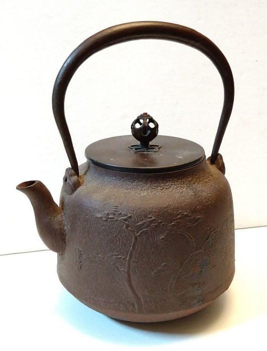 人間国宝 釜師 佐藤浄清作 万代屋釜 茶釜 共箱付 鋳鉄 人間国宝 釜師 佐藤浄清作 万代屋釜 茶釜 共箱付 鋳鉄