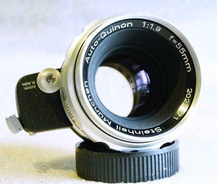 Steinheil Munchen Macro- Quinon 55mm f1.9 : 네이버 블로그 希少
