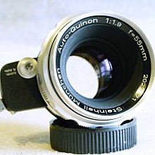 悠悠山河】極新品西德海爾白銀Steinheil Munchen 55mm F1.9 Auto