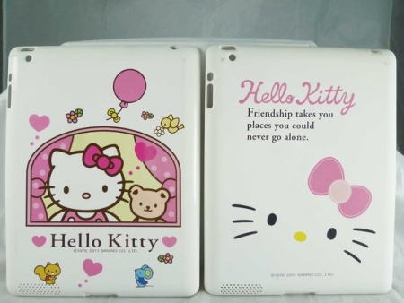 【震撼精品百貨】Hello Kitty 凱蒂貓~iPad 2軟殼『共2款』