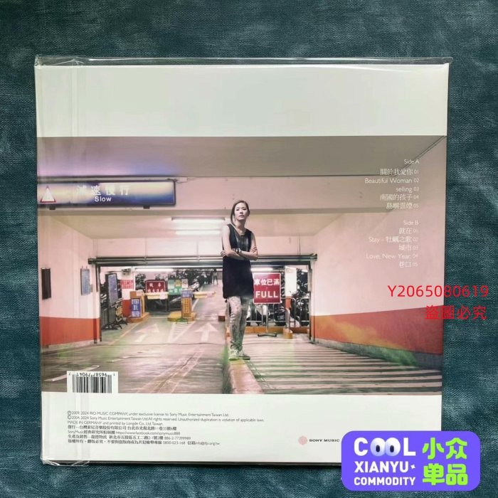 全新張懸Anpu 安溥三專城市黑膠唱片LP 德壓180g 全新未拆臺版保真黑膠