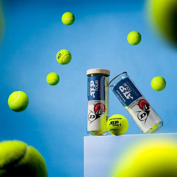 【曼森體育】Dunlop ATP TOUR Tennis Ball 網球 巡迴比賽球 3顆裝