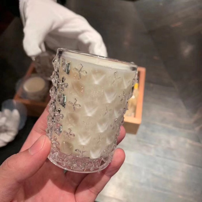TY様【未使用品】CHROME HEARTS  +33+ キャンドル  100G Chrome Hearts 33 Scented Candle (100G, Crystal Candle Holder