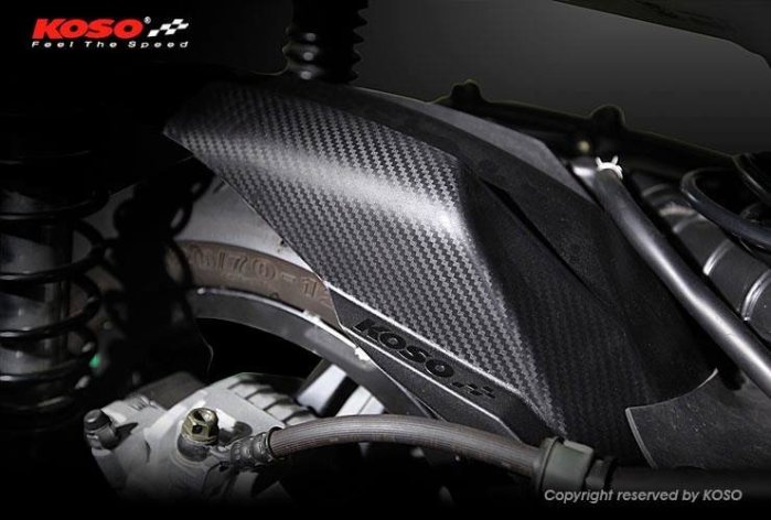 【新鴻昌】KOSO 雷霆S RACING S 125/150 短版後輪土除 內土除 後土除  后土除