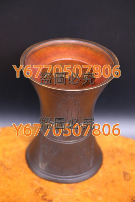 107/■金工師 芳園造 銅壺 銅製 飾壷 花瓶 華道具 時代物