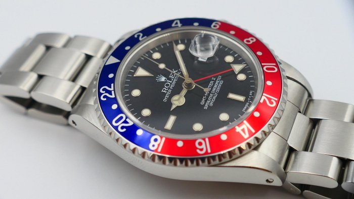 【美好時光】盒單齊T25版本大全配整套收藏!ROLEX 16710紅藍圈GMT兩地時間腕錶 ( 16700 116710 126710參考)