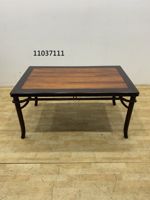 【吉旺二手家具生活館】二手/中古 黑腳餐桌  玻璃餐桌  雙色餐桌  復古餐桌  -各式新舊/二手家具買賣