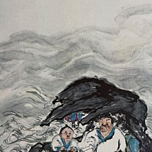 鐵齋／京都国立博物館監修／朝日新聞社 日本京都國立博物館監修【富岡鐵齋】畫集全美品帶原裝錦盒和紙盒朝日