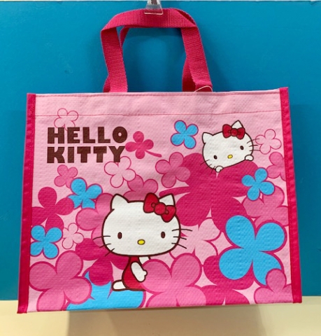 【震撼精品百貨】Hello Kitty 凱蒂貓~三麗鷗KITTY購物袋(S)-粉#83017