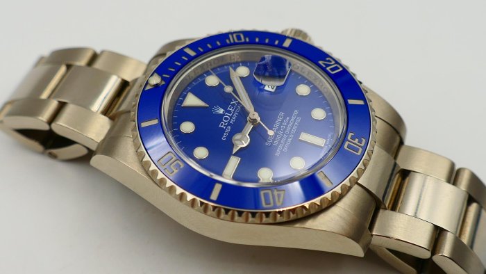 【美好時光】ROLEX 勞力士116619LB 18K金白金藍水鬼盒單全美品 126619參考