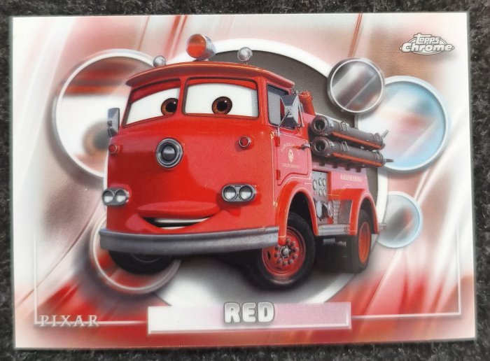 迪士尼皮克斯 《汽車總動員》（Cars） Red 2026 Topps Chrome Disney #24