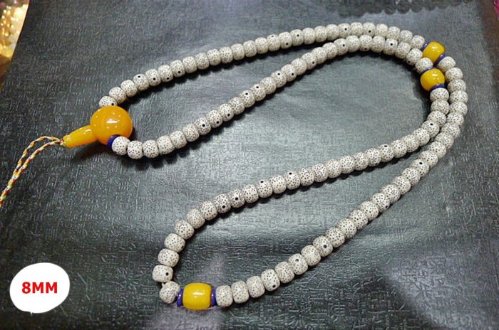 雷藏^^日月星月菩提子108顆念珠8mm頂級天然消業障招財事業貴人/品質