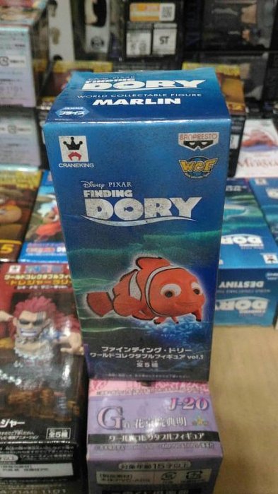 出清特價 一盒 180~日版 景品..迪士尼 Disney WCF 海底總動員 DORY 單售 小丑魚