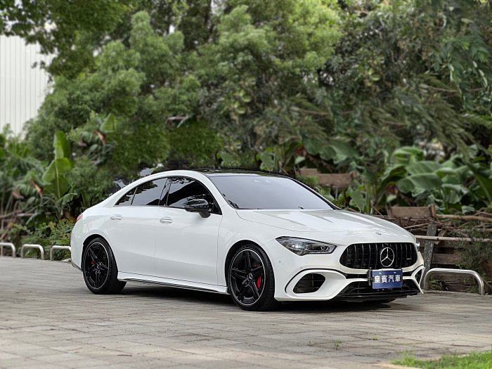 【皇賓汽車】2024年式 AMG CLA45 S 4MATIC+ Coupe 白
