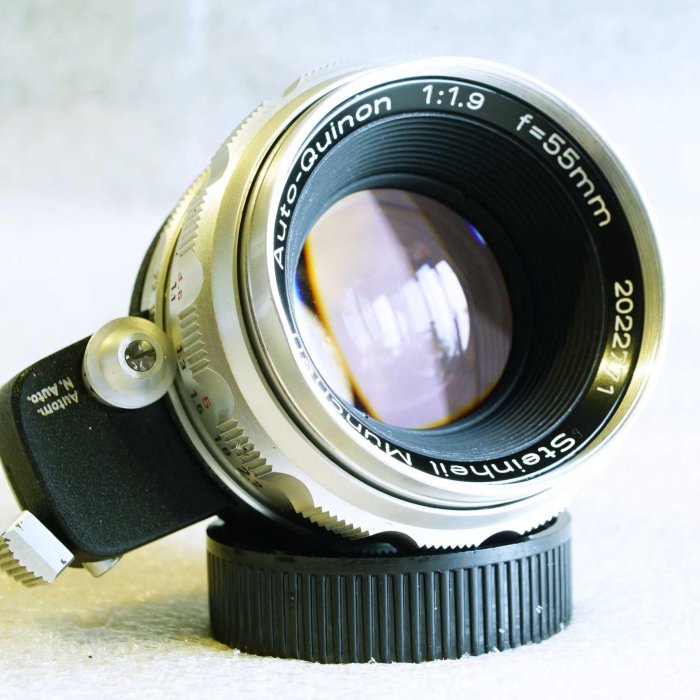 銘玉極上美品Steinheil München Quinon 55mm f1.9 銘玉極上美品Steinheil München Quinon 55mm f1.9 - メルカリ