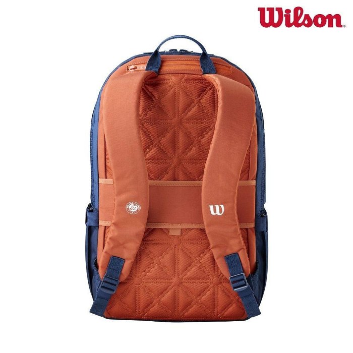 【曼森體育】Wilson ROLAND GARROS 2026 SESSIONSOIRE BACKPACK 後背包 海軍藍 法網系列