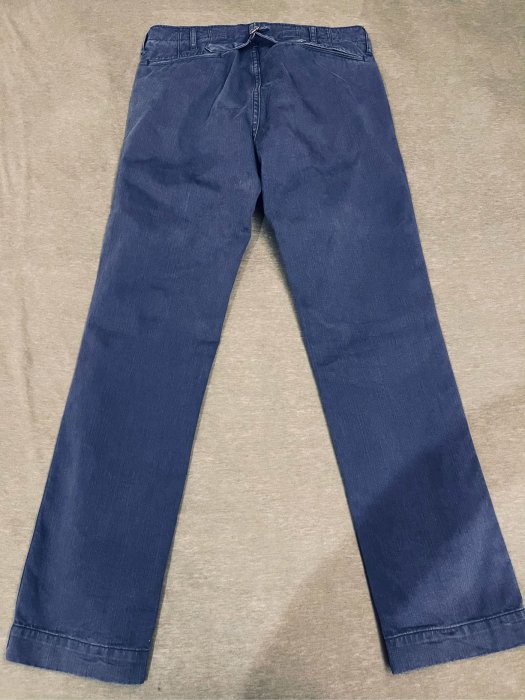 16aw visvim SLIM CHINO 硫化染 ウォッシュ加工 コットンスリム
