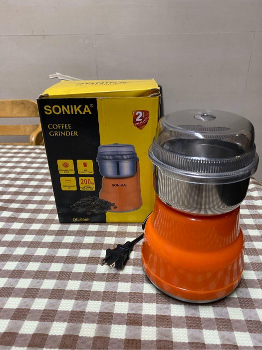 ゞ媽咪小舖﹏╭° 新二手電動磨豆機/研磨機/研磨器/電動研磨機/磨粉器