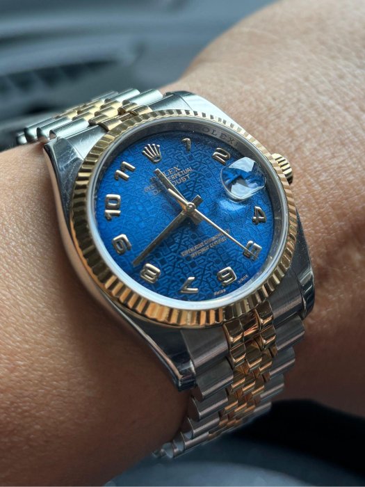 Rolex 116233藍色紀念面盤~116520.18038.16610.1803.5513.16234,116500,16233~