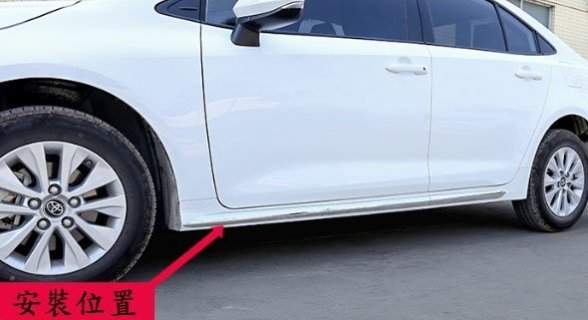 下殺- 豐田 TOYOTA 19-20年款 12代 ALTIS 車身飾條 車門飾條 車身防撞條 門邊飾條 側裙飾條