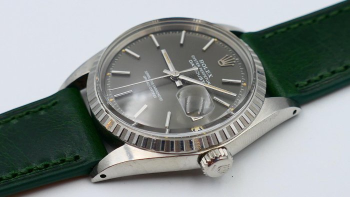【美好時光】罕見特殊槍色面（深鐵灰）！ROLEX勞力士經典款1603自動上鏈1570機芯 ( 1601 16014 16234等參考）