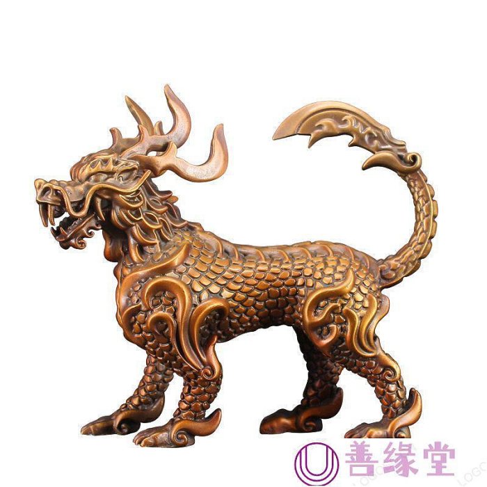 純銅龍生九子赑屃螭吻蒲牢狴犴饕餮蚣蝮睚眥狻猊椒圖風水鎮宅擺件善緣堂