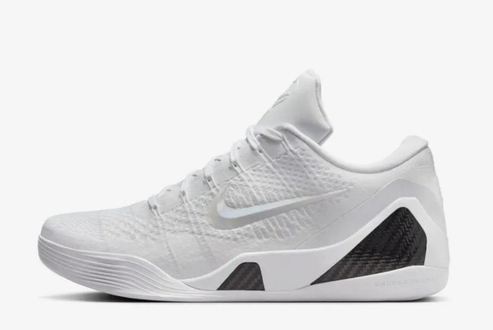 Nike Kobe 9 Elite Low Protro Halo 低筒 白 FZ7334-100。太陽選物社