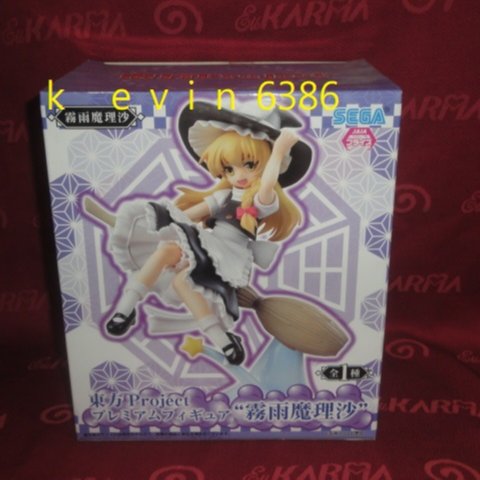 東京都-日本SEGA景品東方Project 霧雨魔理沙人物高約17公分代理現貨