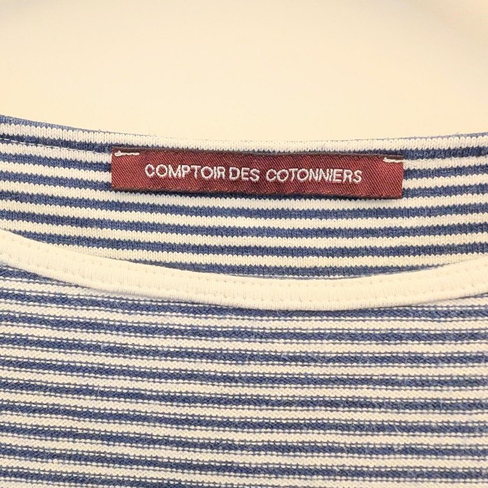 Tunique Comptoir Des Cotonniers Brush - Taille 34fr - 100% Coton - Couleur Parme - Occasion Très Bon état