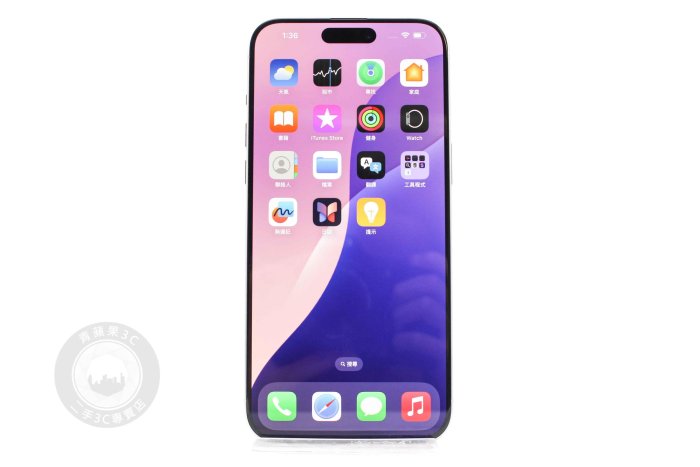 【高雄青蘋果3C】APPLE IPHONE 15 PRO MAX 256G 256GB 白色鈦金屬 二手手機#101008