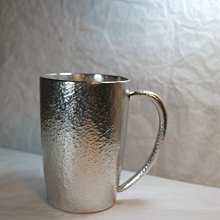 OSAKA SUZUKI~大阪錫器~17-4-1~jb3~錫杯~啤酒杯~400ml~手工精製~日本製